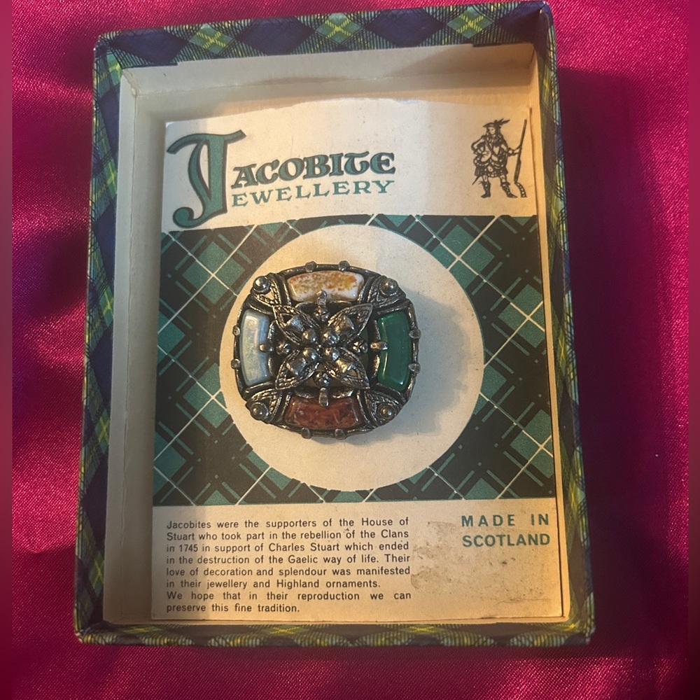 Jacobite Scottish Pin.